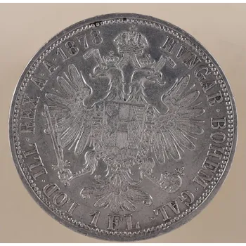 1 Florin (Zlatník) František Josef I. 1878 bz