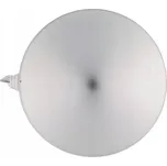 DECOLED Plastová koule, pr. 30 cm, stříbrná, lesklá, UV