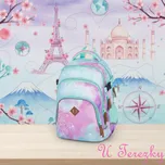 Karton P+P Oxybag Studentský batoh OXY SCOOLER Flowers 8-02425