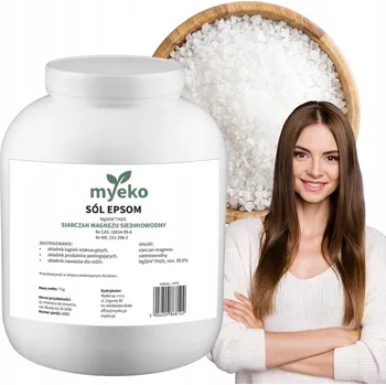 Koupelová sůl EPSOMSKÁ SŮL NA NOHY ČISTÁ SÍRAN HOŘEČNATÝ HOŘKÁ ŘÍMSKÁ PŘÍRODNÍ 7 kg