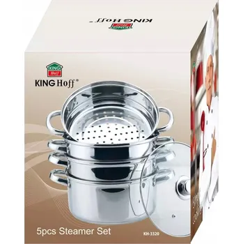 Hrnec Hrnec pro vaření v páře Kinghoff 4906131591188, 5 l