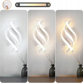 Nástěnné svítidlo Moderní vnitřní LED nástěnné lampy 22W Nástěnné svítidlo do ložnice