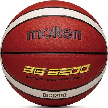 Míčový sport Basketbalový míč Molten BG 3200 7 Hnědá, Bílá, Černá, Žlutá