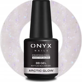 Lak na nehty Stavební gel v lahvičce BB16 - Arctic Glow 15 ml