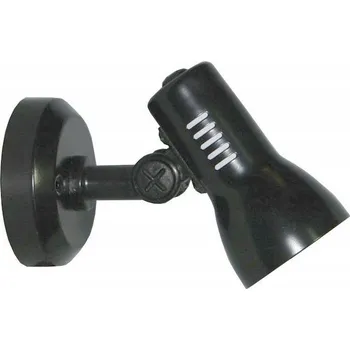 Nástěnné svítidlo Tola lampička E14 nástěnná lampa bodovka reflektor R50 SPOT ČERNÁ