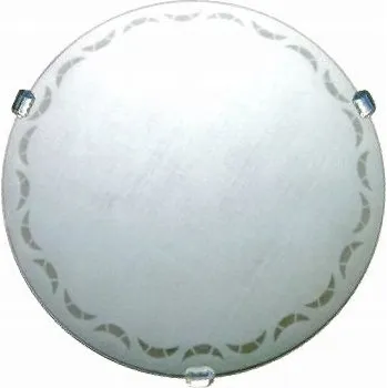 Stropní Svítidlo 30 cm svítidlo E27 stropní svítidlo nástěnné/stropní svítidlo se skleněným stínidlem BÍLÉ