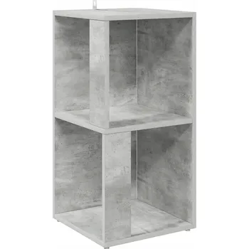 Komoda Rohová skříňka rustikální šedá betonu 33x33x67 cm