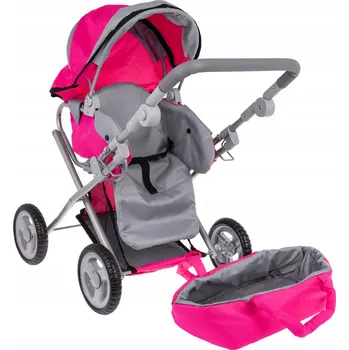 Kočárek pro panenku Kočárek pro panenky sada 2 v 1 Ramiz ZDZ.FL8166-1