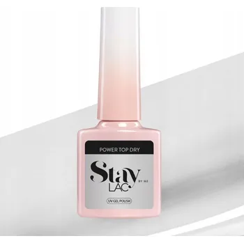 Lak na nehty StayLac Hybridní Top Power Top Dry 5ml bez výpotku - není třeba stírat