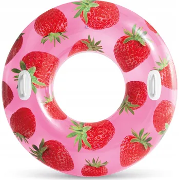 Nafukovací kruh PLOVOUCÍ KRUH 107 cm JAHODA INTEX 56261