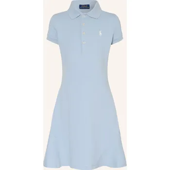 Dámské šaty Polo Ralph Lauren Dívčí Polo Šaty Z Piké, tmavě modrá, 146