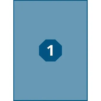 Samolepící etiketa Etikety A4 210,0 x 297,0 1ks