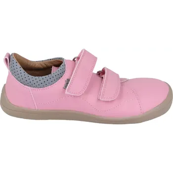 Dívčí tenisky Beda Barefoot BFN - nízké celoroční boty rose 33