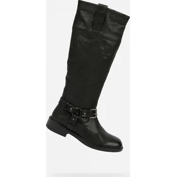 Dámské kozačky Dámské kozačky GEOX CATRIA G015022 ČERNÁ 36