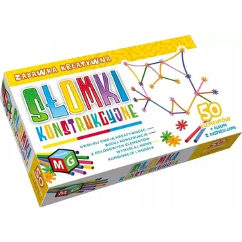 ostatní stavebnice Stavebnice SLÁMKY STAVEBNÍ tyčky 50 dílů Multihra