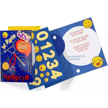 Přání B6 K narozeninám s Vyměnitelnými číslicemi