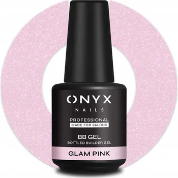 Lak na nehty Stavební gel v lahvičce BB13 - Glam Pink 15 ml