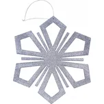 DECOLED Vločka II, pr. 120 cm, stříbrná