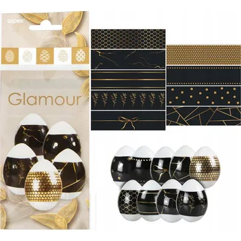 Velikonoční dekorace Obaly / Košilky na vajíčka - Kraslice Velikonoce 9 ks