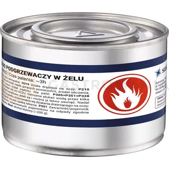 Hořlavá pasta Gelové palivo pro ohřívače | STALGAST, 430048