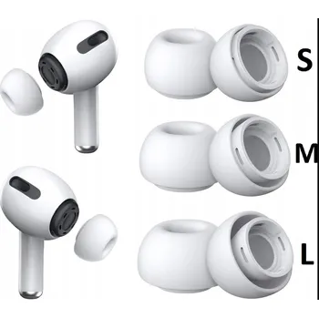 Příslušenství pro sluchátka Náhradní špunty do uší pro AirPods Pro 1/2