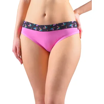 Kalhotky GINA 16172P Kalhotky bokové se širokým bokem Barva: Pink-Fialová, Velikost: XS/S