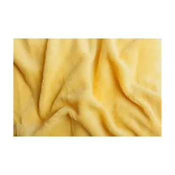 Prostěradlo SVITAP Prostěradlo mikroflanel na 2-lůžko žluté (180cmx200cm) žlutá