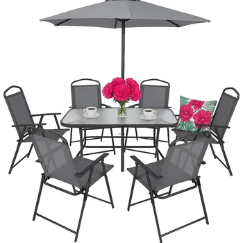 Zahradní sestava STYLO Zahradní sestava set 6 grafitová