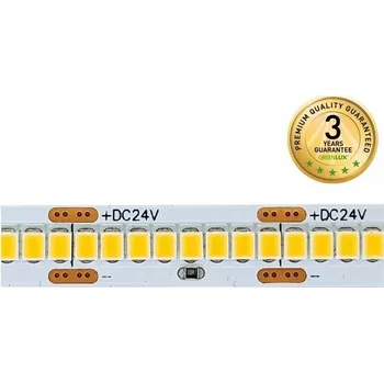 LED páska Pásek LED STRIP 320LED/24W/m IP20 CW Ra90 24V 5m (*5m=1pcs) 3115 lm/m GXLS662 Greenlux