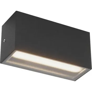Venkovní osvětlení LED venkovní nástěnné svítidlo 852 lm 2700K+3000K IP65 černá REDO LIMAS 91222