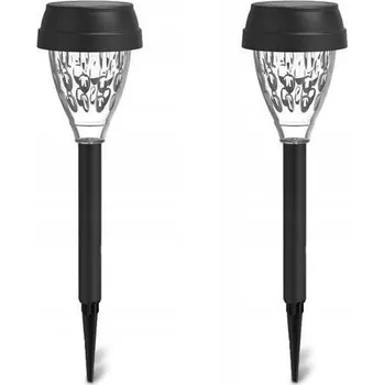 Venkovní osvětlení Venkovní nástěnné svítidlo Aigostar čiré, černé, integrovaný LED zdroj 0,1 W