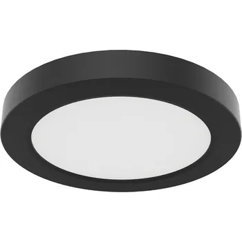 Stropní Svítidlo Evora Černý Kulatý 6W 3CCT