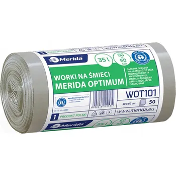 Pytle na odpadky Univerzální pytle na odpad Merida Pytle na odpad 35l 50 ks