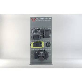 Powerbanka SW MOTECH Sales display wall with mounting Theme: Waterproof and accessories. Part 1