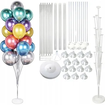 Balónek Stojan na Balónky Dekorace VELKÝ 160 cm pro 19 Balónků