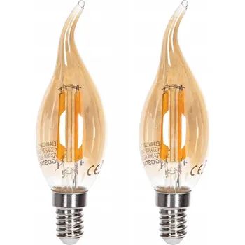 Žárovka LED žárovka Aigostar E14 400 lm 4 W 2200 K jantarová