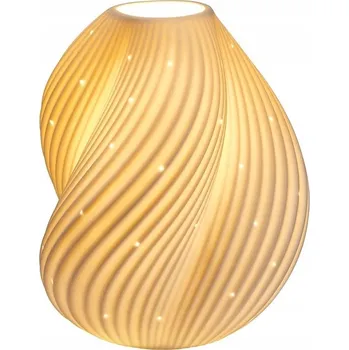 Lampička VILLA ITALIA Porcelánová stolní lampa dekorativní 23 cm ILLUSION