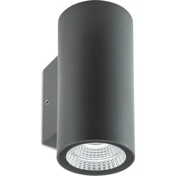 Venkovní osvětlení LED venkovní nástěnné svítidlo 490 lm 2700K IP65 antracit REDO RAM 90808