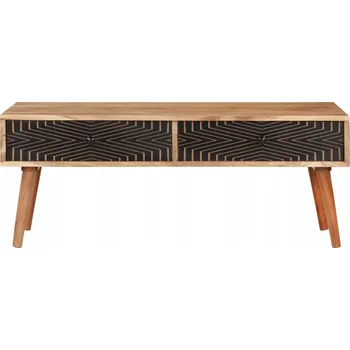 Konferenční stolek Obdélníkový stolek VidaXL 100 x 50 x 39 Cm, odstíny hnědé