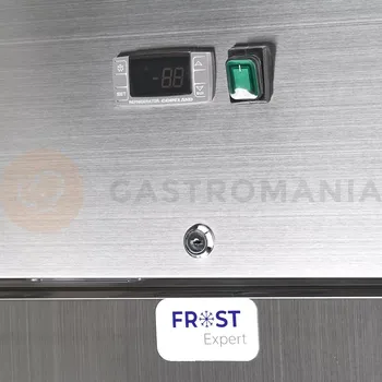 Mrazicí skříň z nerezové oceli na nožkách, GN 2/1, 460 l | STALGAST, Frost