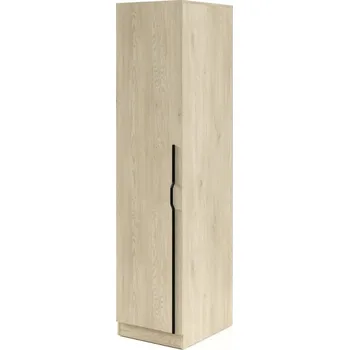 Dětská skříň Nábytek PEGAS s.r.o. Skříň BRAGA 5 s kovovým madlem dub cremona