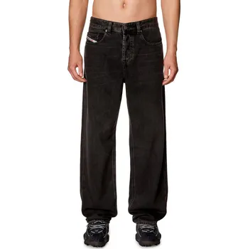 Pánské džíny DŽÍNY DIESEL 2001 D-MACRO TROUSERS BLACK
