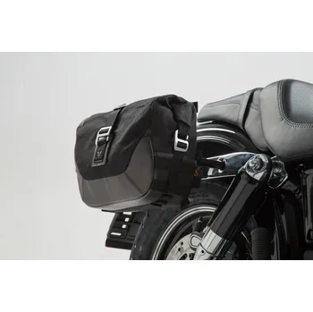 Zavazadlo na motocykl SW MOTECH LG sada tašek vč. nosičů pro Harley Dyna Fat Bob (08-)