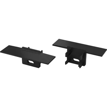 LED lišta Koncovka profilu EC-PROFIL GAUDI BLACK HO (12-1042-00) barva černá GXLP2441 Greenlux