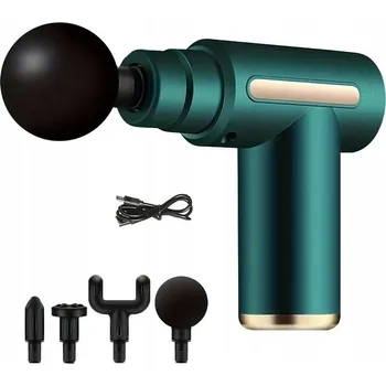 Masážní přístroj Masážní pistole masážní přístroj na záda těla, silný masážní gun pro nástavce