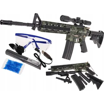 Dětská zbraň Bezpečný PUŠKA s mířidly na měkké gelové kuličky – SLOŽ SI HO SÁM :)