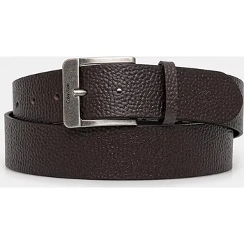 Opasek Kožený pásek Calvin Klein Jeans LV04G7015G hnědá 89X, vel. 100