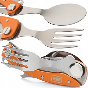 Příbor Skládací sada příborů M-Tac - Nezbytná výbava