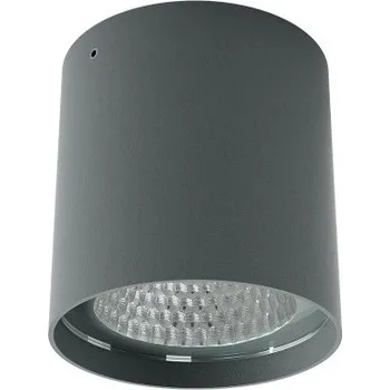 Venkovní osvětlení LED venkovní stropní svítidlo 9,5 cm 1359 lm 2700K IP65 tmavě šedá REDO XIA 91202