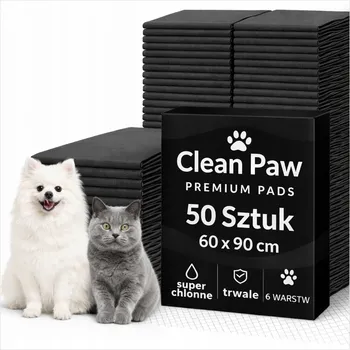 toaleta pro psa ABSORPČNÍ PODLOŽKY PRO PSY 60 X 90 50 Ks HYGIENICKÉ PODLOŽKY PRO ZVÍŘATA + SÁČKY